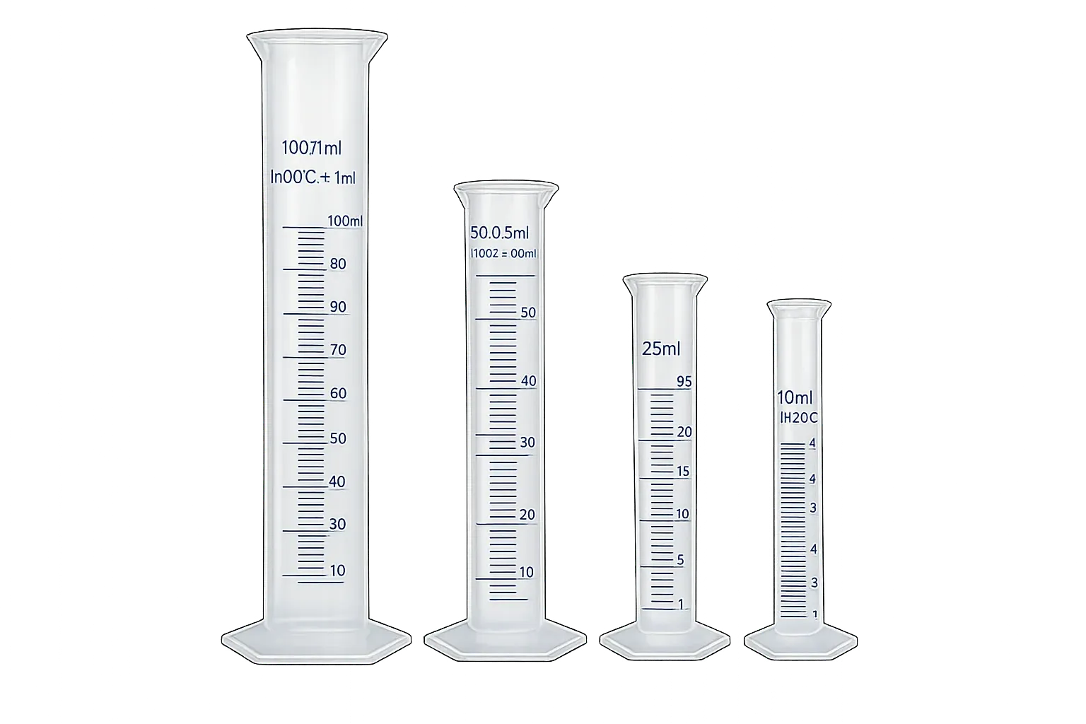 Labware : Polypropylene Measuring Cylinder