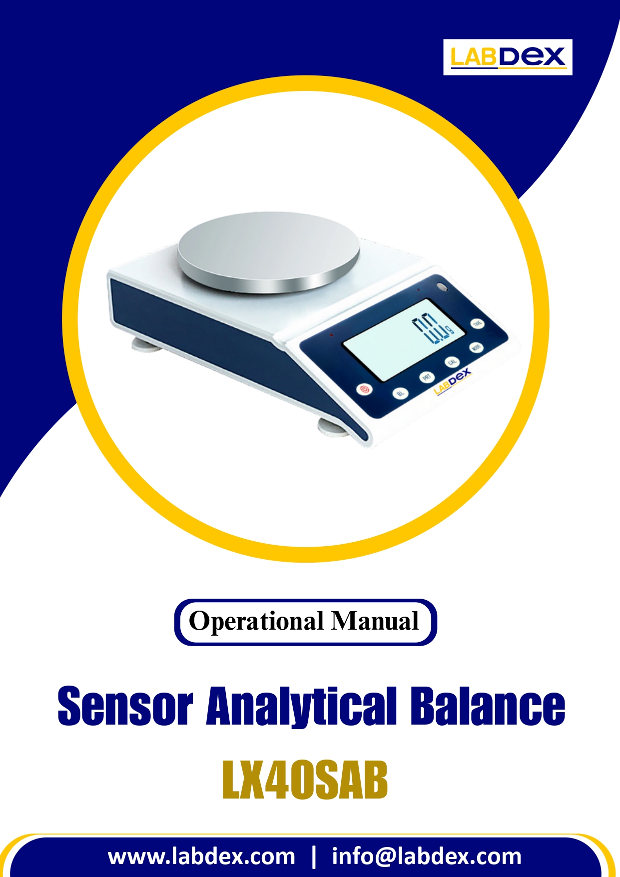 Sensor Analytical Balance LX40SAB