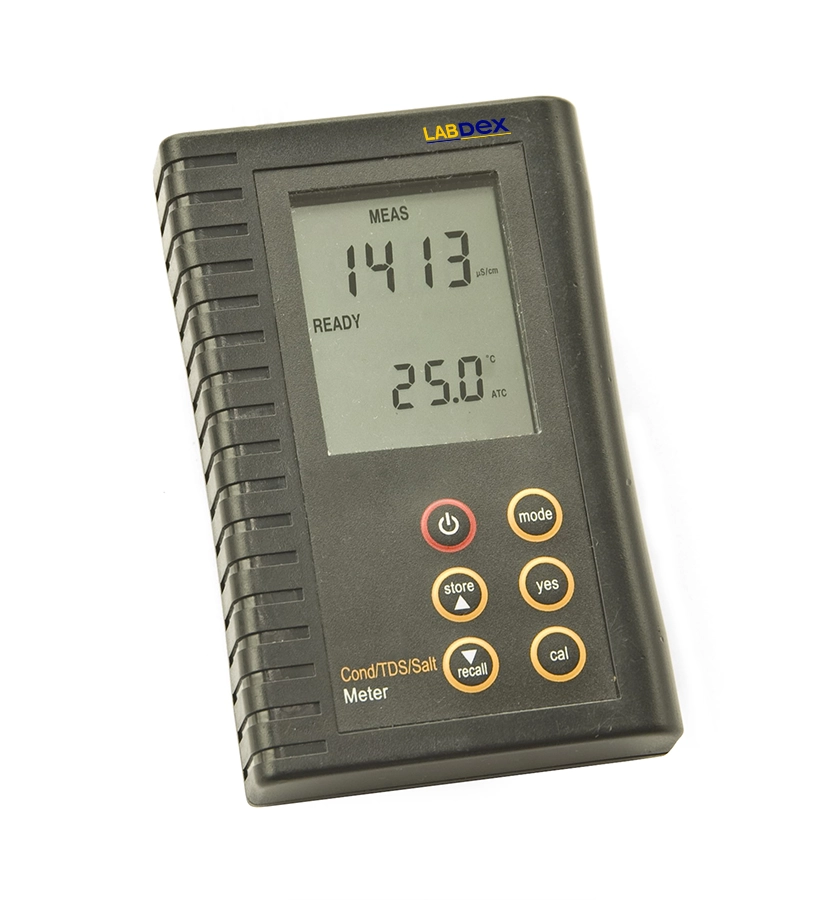 Portable Conductivity Meter : Portable Conductivity/TDS/Salinity Meter LX101PCT
